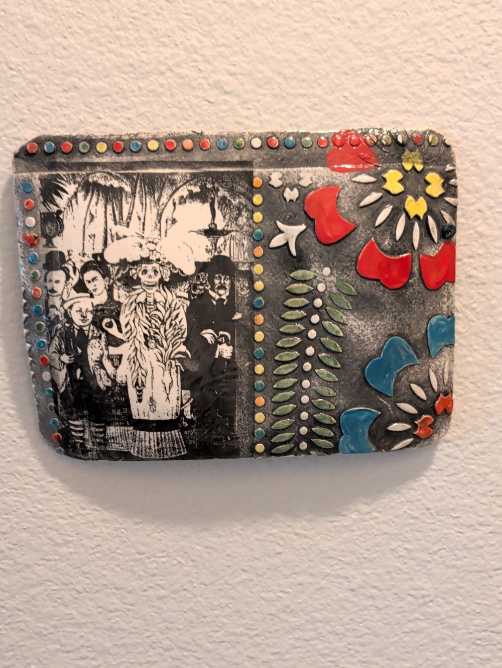 New Orleans Artisan Ceramic Wall Hanging